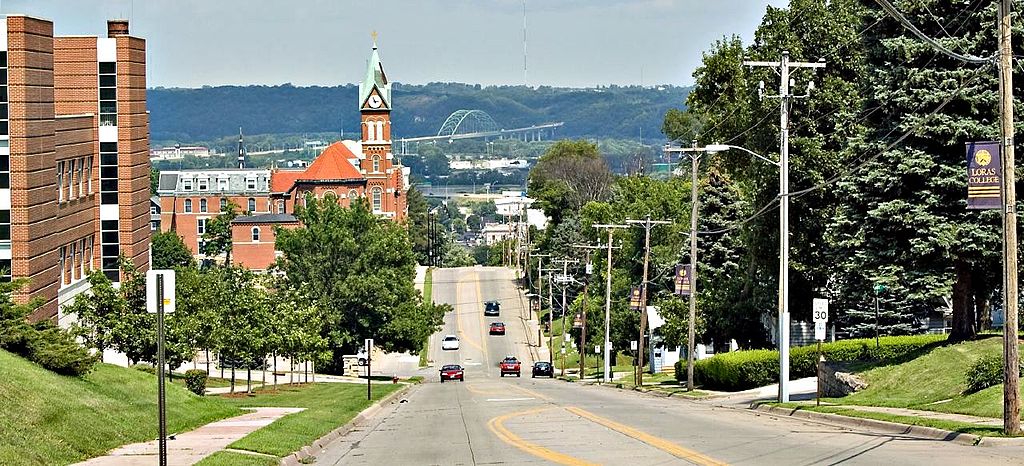 Loras College in Dubuque, Iowa