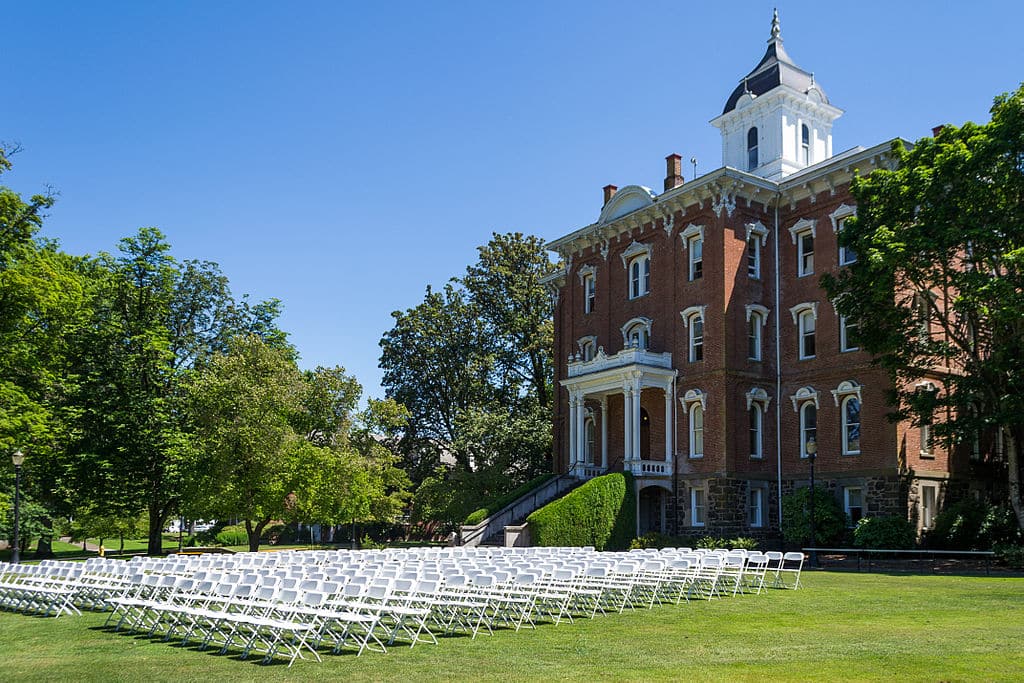 Linfield College in McMinnville, Oregon