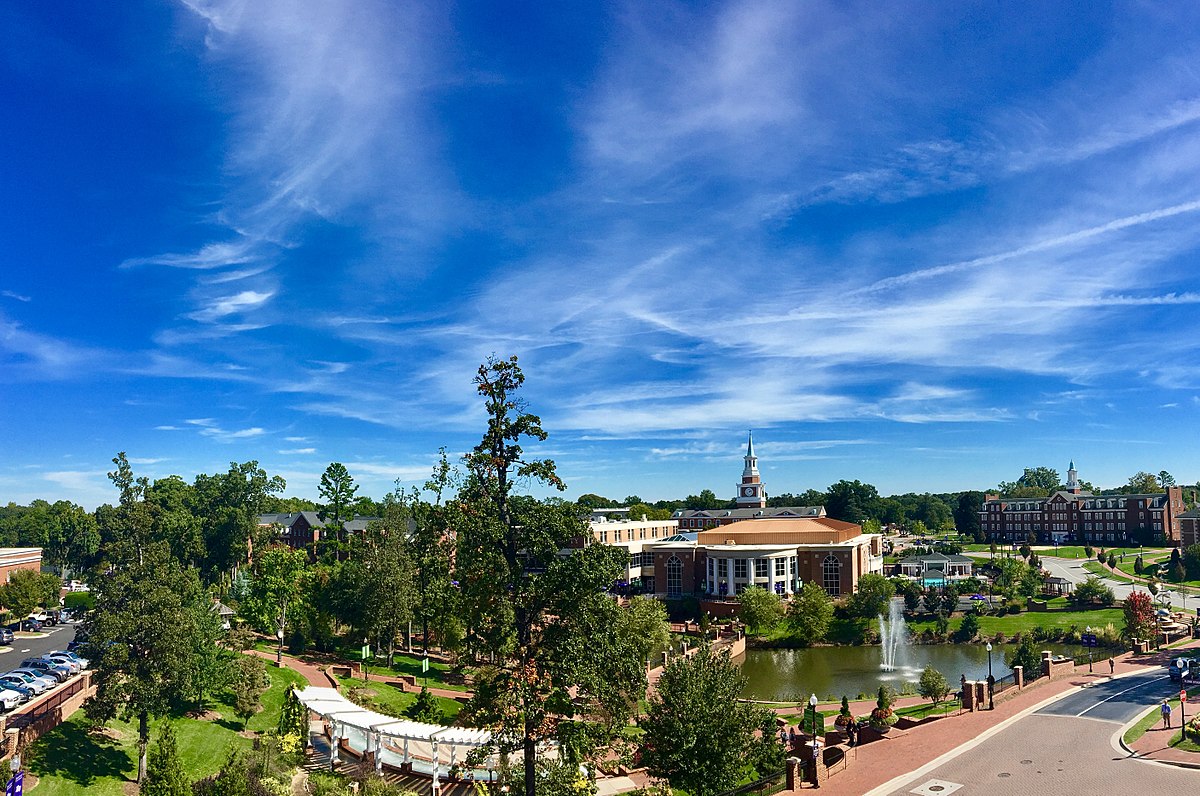 High Point University in High Point, North Carolina