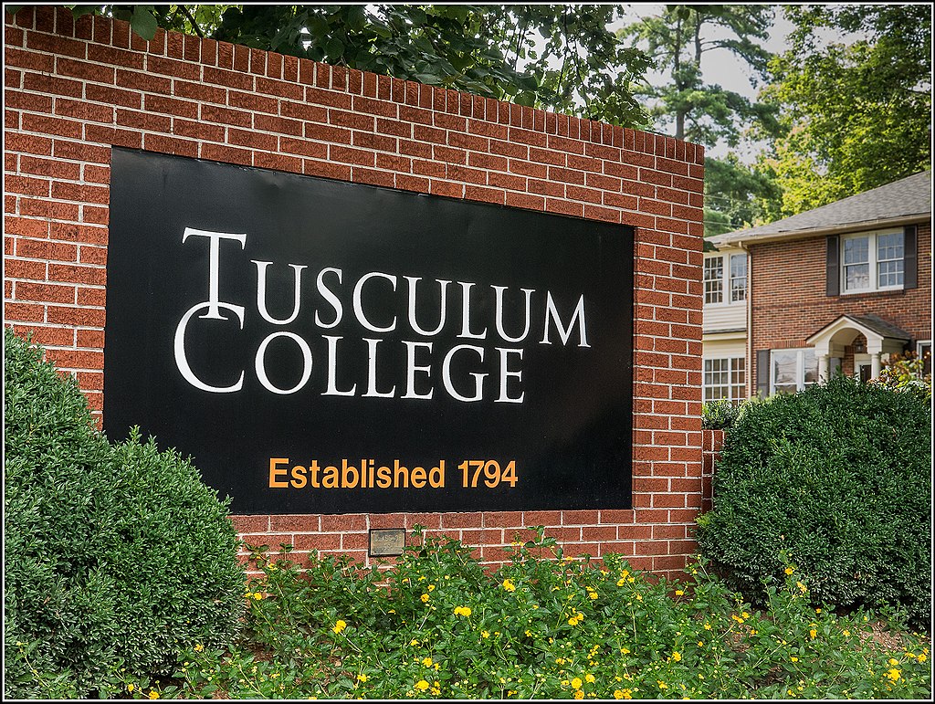 Tusculum University in Greeneville, Tennessee