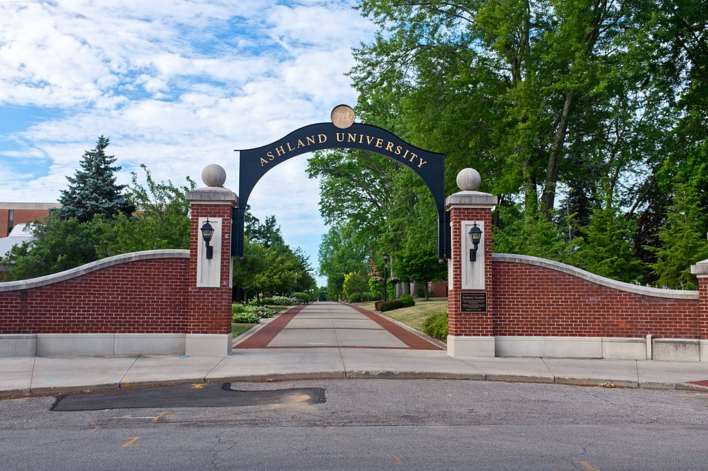 Ashland University in Ashland, Ohio