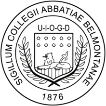 Belmont Abbey College Seal