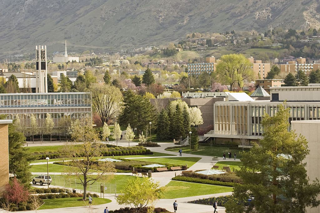 Brigham Young University in Provo, Utah