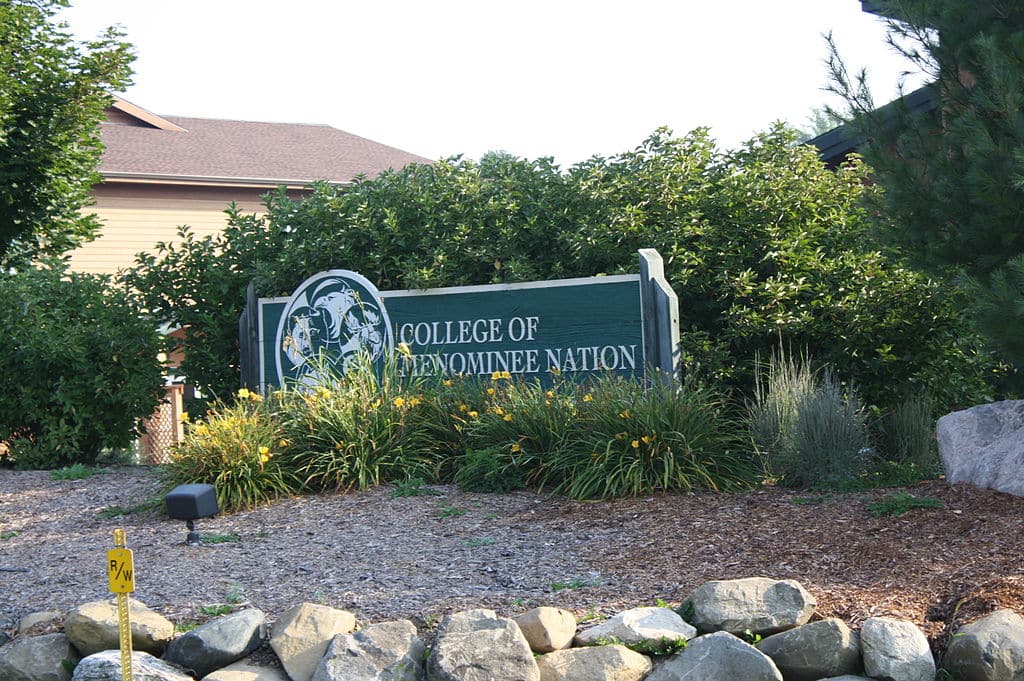 College of Menominee Nation in Keshena, Wisconsin