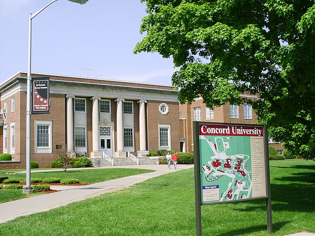 Concord University in Athens, West Virginia