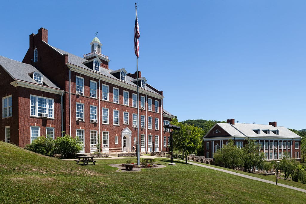 Davis & Elkins College in Elkins, West Virginia