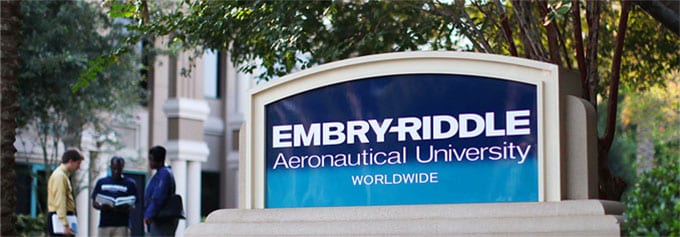 Embry-Riddle Aeronautical University-Worldwide in Daytona Beach, Florida