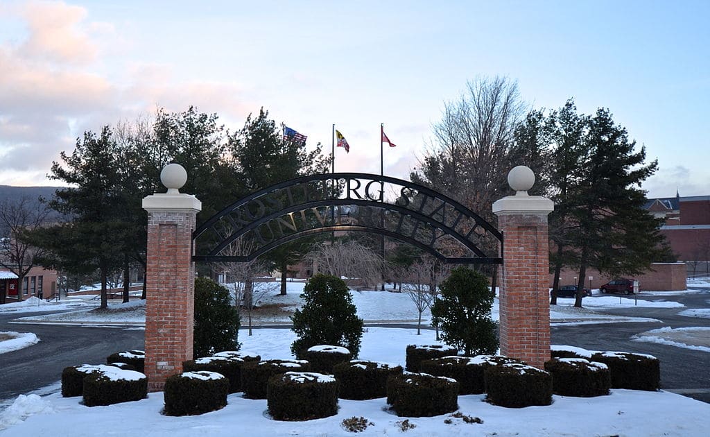 Frostburg State University in Frostburg, Maryland