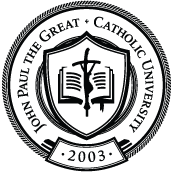 John Paul the Great Catholic University Seal