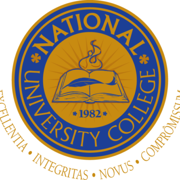 National University College Seal