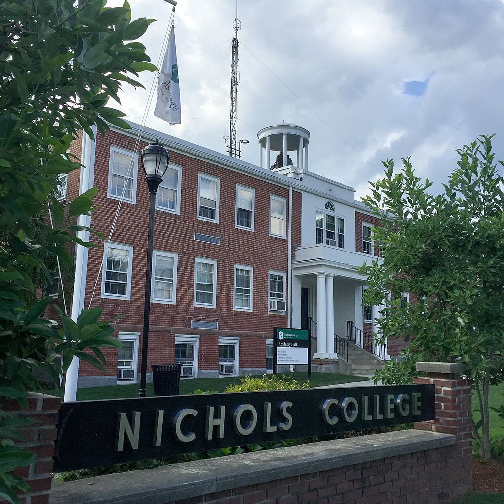 Nichols College in Dudley, Massachusetts