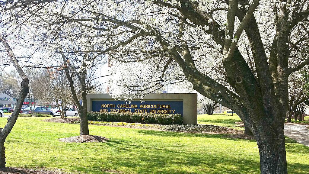 North Carolina A & T State University in Greensboro, North Carolina