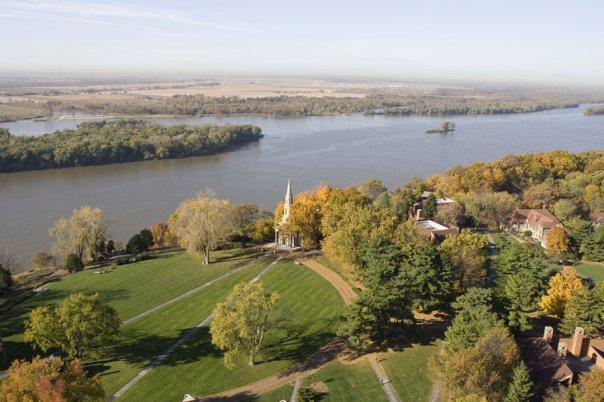 Principia College in Elsah, Illinois