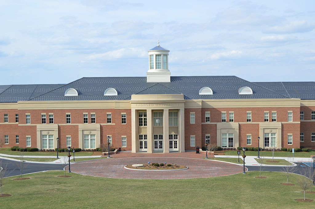 Radford University in Radford, Virginia