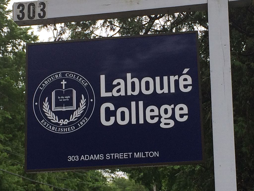Laboure College in Milton, Massachusetts