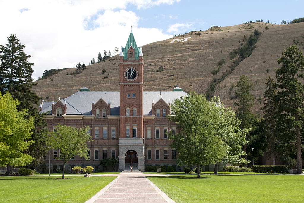 The University of Montana in Missoula, Montana