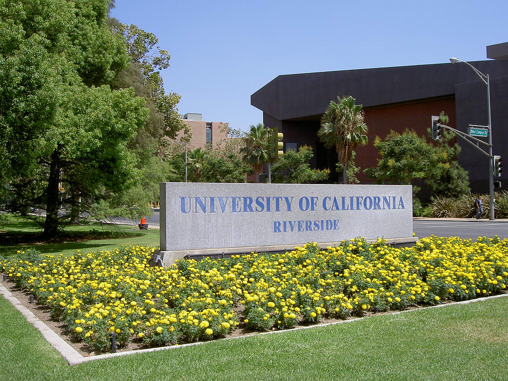 University of California-Riverside in Riverside, California