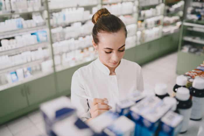 hospital pharmacy.